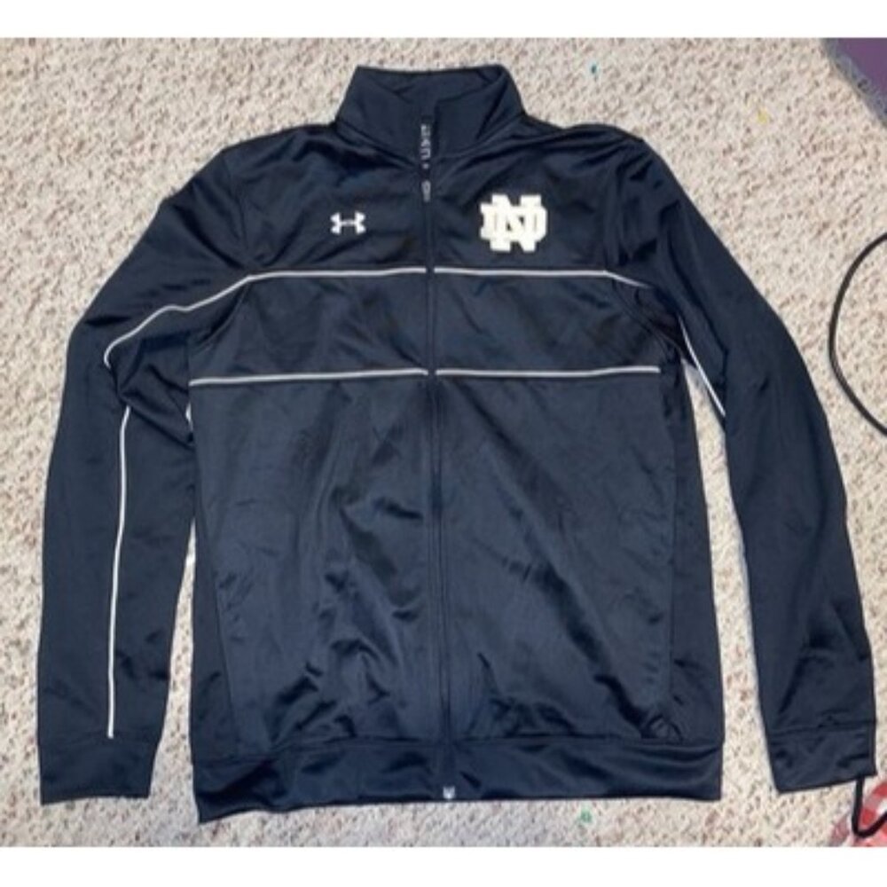NWT Under Armour Notre Dame Fighting Irish Womens Full Zip Jacket Small